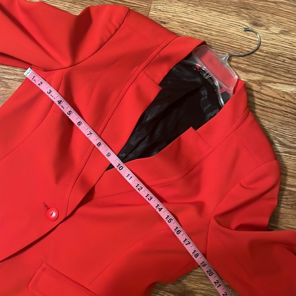 TRINA TURK single button lined jacket - Picture 8 of 9